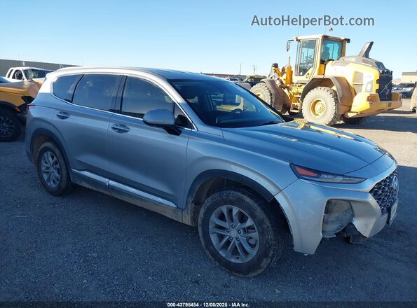 5NMS33AD6LH232741 2020 HYUNDAI SANTA FE Серебряный Передняя правая четверть