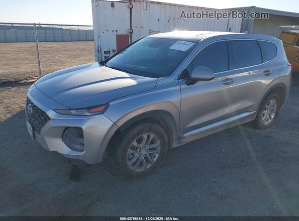 5NMS33AD6LH232741 2020 HYUNDAI SANTA FE Серебряный Передняя левая четверть