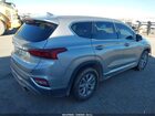 2020 Hyundai Santa Fe Sel Серебряный vin: 5NMS33AD6LH232741
