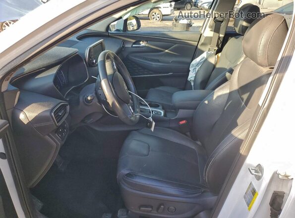 5NMS33AD7LH180648 2020 HYUNDAI SANTA Белый Вид салона спереди