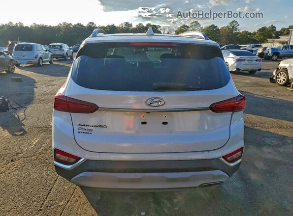 5NMS33AD7LH180648 2020 HYUNDAI SANTA Белый Вид сзади