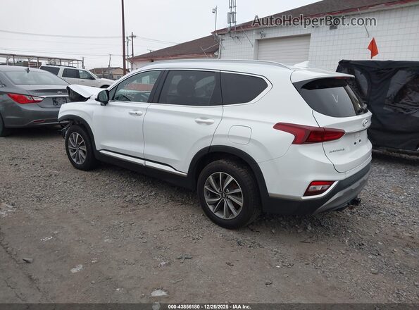 5NMS3CAD6LH303310 2020 HYUNDAI SANTA FE White Tył lewy