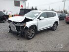 2020 Hyundai Santa Fe Sel White vin: 5NMS3CAD6LH303310