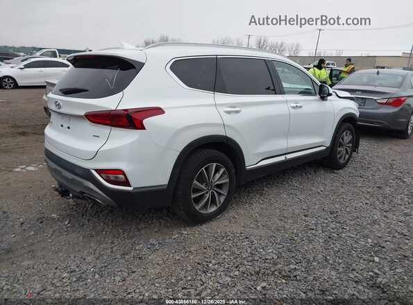 5NMS3CAD6LH303310 2020 HYUNDAI SANTA FE White Tył prawy