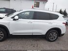 2020 Hyundai Santa Fe Sel White vin: 5NMS3CAD6LH303310