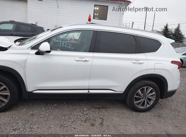 5NMS3CAD6LH303310 2020 HYUNDAI SANTA FE White Widok wnętrza 360 stopni