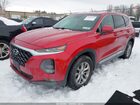 2020 Hyundai Santa Fe Sel Красный vin: 5NMS3CAD7LH188426