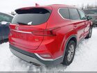 2020 Hyundai Santa Fe Sel Красный vin: 5NMS3CAD7LH188426