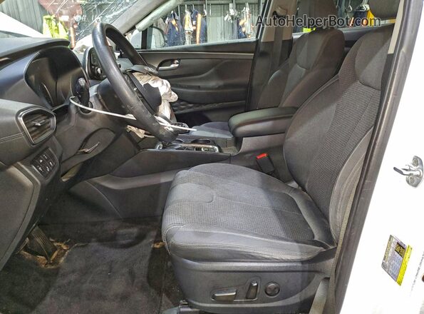 5NMS3CAD9KH089590 2019 HYUNDAI SANTA White Vista interior delantera