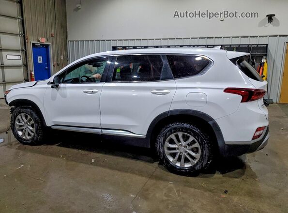 5NMS3CAD9KH089590 2019 HYUNDAI SANTA White Trasero izquierdo
