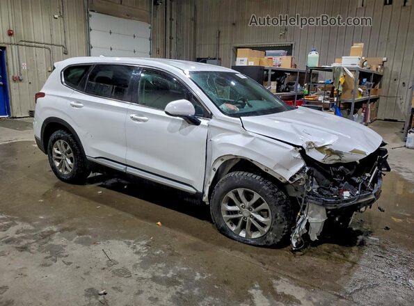 5NMS3CAD9KH089590 2019 HYUNDAI SANTA White Delantero derecho