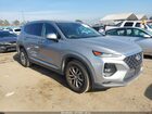 2020 Hyundai Santa Fe Sel Серебряный vin: 5NMS3CAD9LH205906