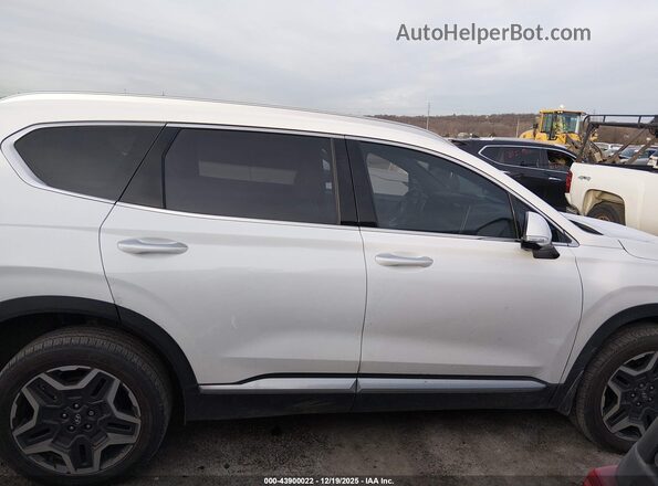5NMS3DA12PH007444 2023 HYUNDAI SANTA FE HYBRID White Widok wnętrza z tyłu
