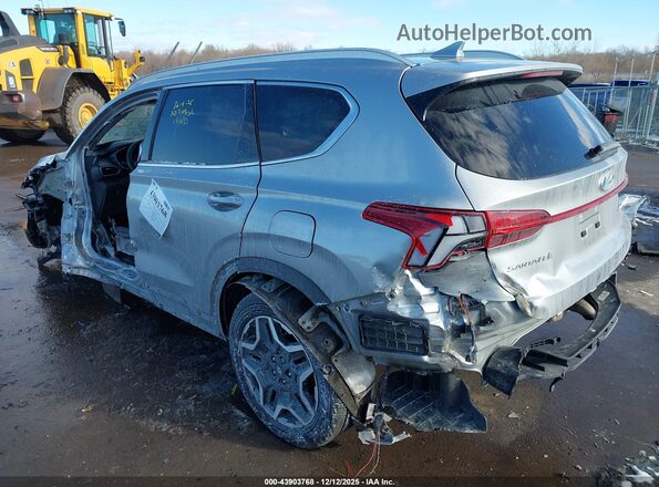5NMS3DA17PH003311 2023 HYUNDAI SANTA FE HYBRID Silver Tył lewy