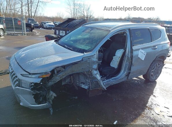 5NMS3DA17PH003311 2023 HYUNDAI SANTA FE HYBRID Silver Widok z przodu