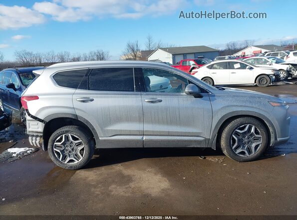 5NMS3DA17PH003311 2023 HYUNDAI SANTA FE HYBRID Silver Widok wnętrza z tyłu