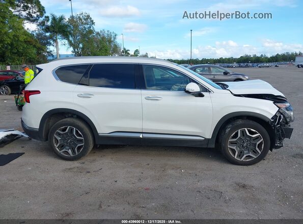 5NMS3DA18PH016164 2023 HYUNDAI SANTA FE HYBRID Белый Панорамный вид салона 360°