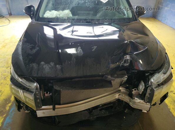 5NMS3DAJ4NH443337 2022 HYUNDAI SANTA Black Widok wnętrza 360 stopni