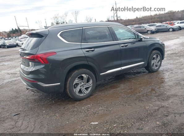 5NMS3DAJ5MH320810 2021 HYUNDAI SANTA FE Blue Trasero derecho