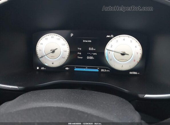 5NMS3DAJ5MH320810 2021 HYUNDAI SANTA FE Blue Vista de los asientos traseros