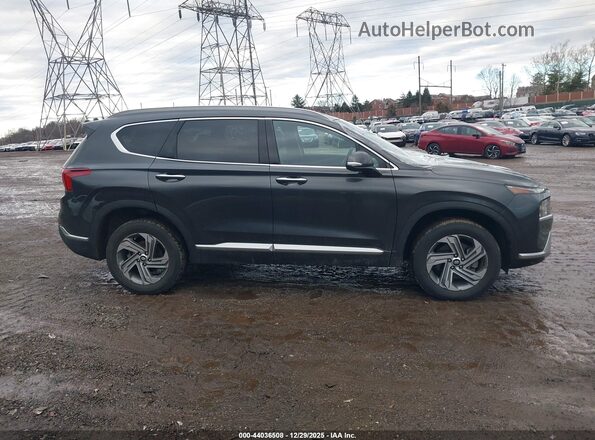 5NMS3DAJ5MH320810 2021 HYUNDAI SANTA FE Blue Vista interior trasera