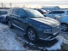 2022 Hyundai Santa Fe Sel Gray vin: 5NMS3DAJ6NH481300