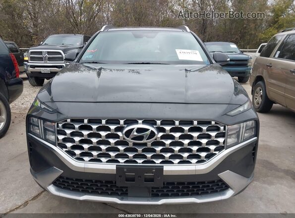 5NMS3DAJ9MH313116 2021 HYUNDAI SANTA FE Серый Вид спереди