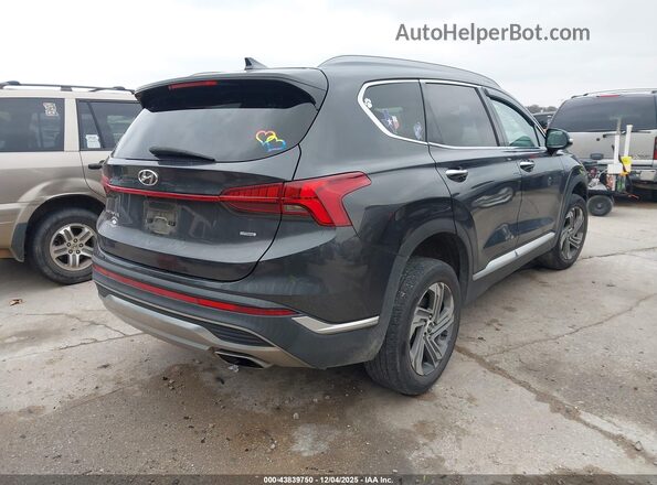 5NMS3DAJ9MH313116 2021 HYUNDAI SANTA FE Серый Задняя правая четверть