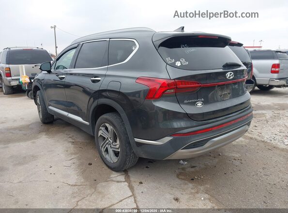 5NMS3DAJ9MH313116 2021 HYUNDAI SANTA FE Серый Задняя левая четверть