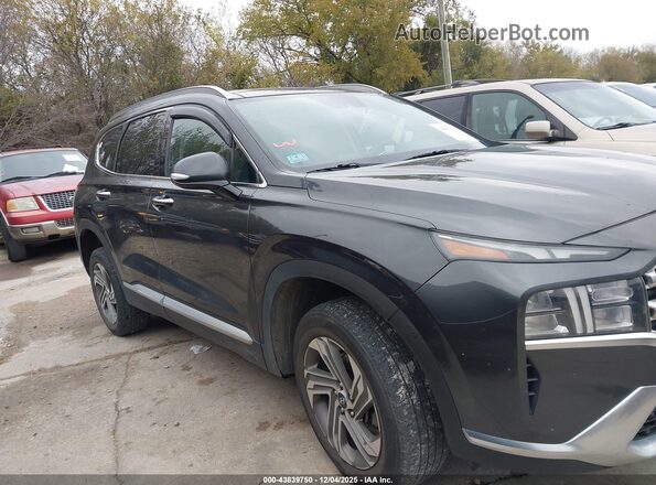 5NMS3DAJ9MH313116 2021 HYUNDAI SANTA FE Серый Вид задней части салона