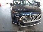 2022 Hyundai Santa Fe Limited Синий vin: 5NMS44AL6NH478332