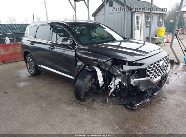 5NMS4DAL0PH599778 2023 HYUNDAI SANTA FE Gray Front right