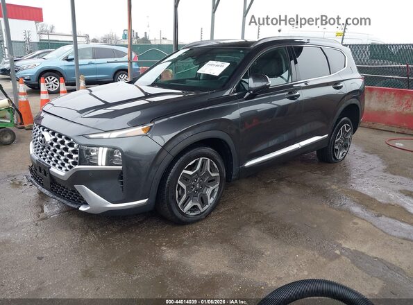 5NMS4DAL0PH599778 2023 HYUNDAI SANTA FE Gray Front left