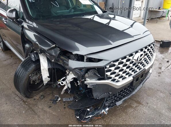 5NMS4DAL0PH599778 2023 HYUNDAI SANTA FE Gray Front view