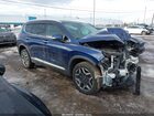 2021 Hyundai Santa Fe Limited Blue vin: 5NMS4DAL6MH318384