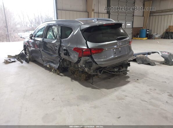 5NMS53AD0LH161983 2020 HYUNDAI SANTA FE Серый Задняя левая четверть
