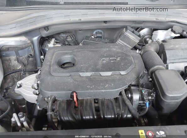 5NMS53AD0LH161983 2020 HYUNDAI SANTA FE Серый Вид сзади