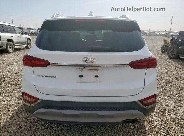 5NMS53AD0LH225116 2020 HYUNDAI SANTA Белый Вид сзади