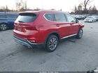 2020 Hyundai Santa Fe Limited Красный vin: 5NMS53AD5LH189083