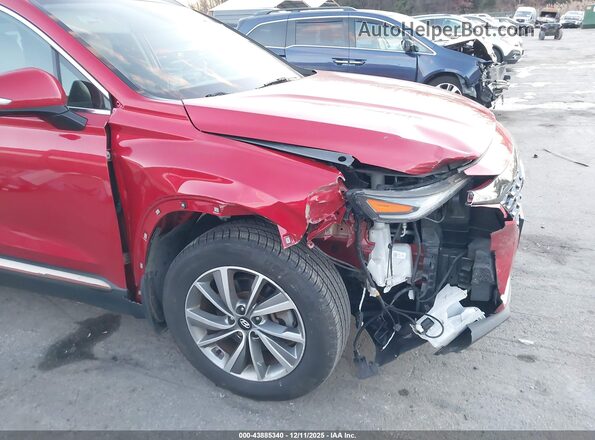 5NMS53AD5LH189083 2020 HYUNDAI SANTA FE Красный 