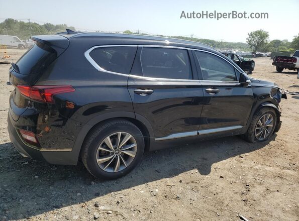 5NMS53AD7LH213044 2020 HYUNDAI SANTA Черный Задняя правая четверть