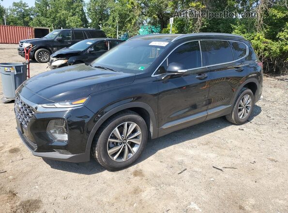 5NMS53AD7LH213044 2020 HYUNDAI SANTA Черный Передняя левая четверть