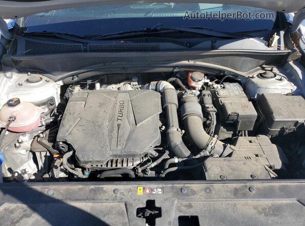 5NMS54AL3NH416528 2022 HYUNDAI SANTA FE CALLIGRAPHY Silver ძრავის განყოფილების ხედი