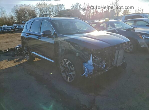 5NMS54AL4PH597450 2023 HYUNDAI SANTA FE CALLIGRAPHY Blue Przód prawy
