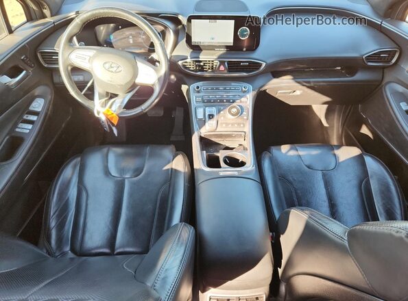 5NMS54AL8PH495083 2023 HYUNDAI SANTA FE CALLIGRAPHY Gray Widok deski rozdzielczej