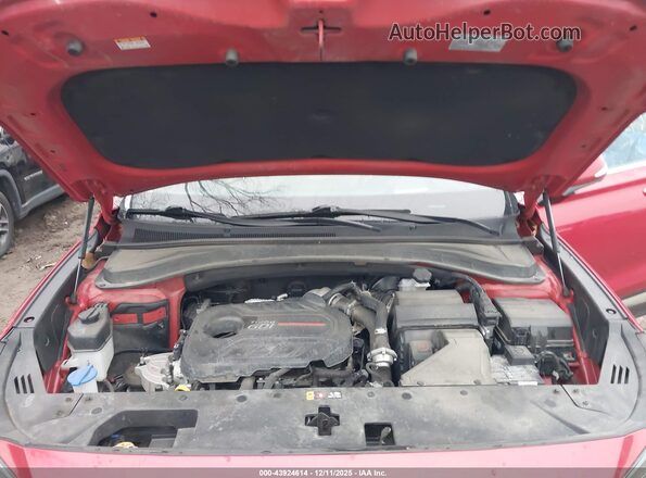 5NMS5CAA2LH290068 2020 HYUNDAI SANTA FE Красный Вид сзади
