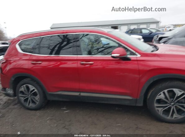 5NMS5CAA2LH290068 2020 HYUNDAI SANTA FE Красный Панорамный вид салона 360°