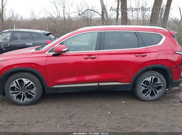 5NMS5CAA2LH290068 2020 HYUNDAI SANTA FE Красный 