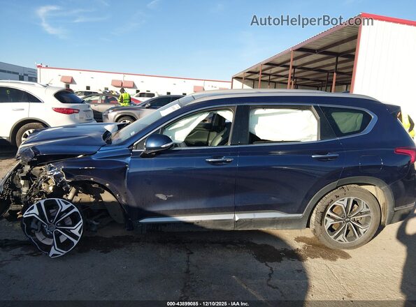 5NMS5CAA7KH063831 2019 HYUNDAI SANTA FE Синий Панорамный вид салона 360°