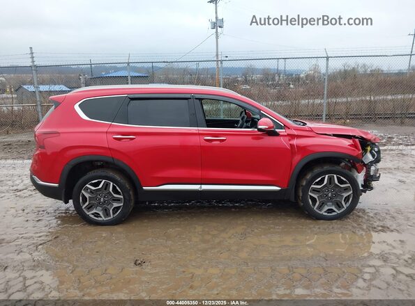 5NMS5DA13PH003512 2023 HYUNDAI SANTA FE HYBRID Красный Панорамный вид салона 360°